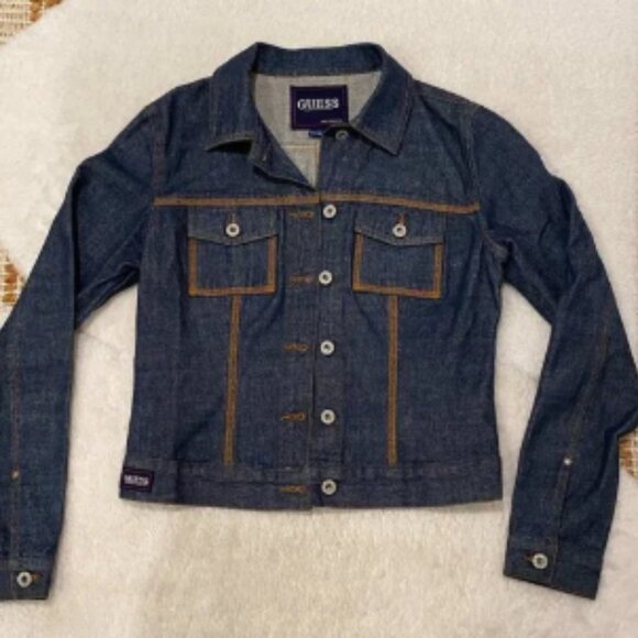 Rare Vintage Guess Denim Jacket – Perfect Condition, Size Medium - Picture 8 of 8
